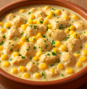 Aprenda com O Cheffe a fazer Frango cremoso com milho